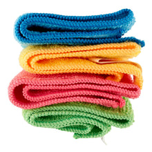 Carica l'immagine nel visualizzatore di Gallery, Vileda Colors Set Panni in Microfibra Multiuso XL, 36 x 38 cm, 4 Pezzi