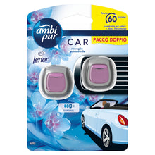 Carica l'immagine nel visualizzatore di Gallery, Ambi Pur Car Starter Kit Deodorante Per Ambienti Con Clip Risveglio Primaverile Per Eliminare Gli Odori Sgradevoli Dall’