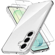 Carica l'immagine nel visualizzatore di Gallery, Anoowkoa Custodia Cover per Samsung Galaxy S26 FE 5G + 2 Pezzi Vetro Temperato CASE Ultra Sottile Morbido TPU e PC Trasp