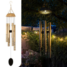 Carica l'immagine nel visualizzatore di Gallery, Gadgy Scacciapensieri Solare a Vento LED per Giardino e Terrazza