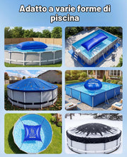 Carica l'immagine nel visualizzatore di Gallery, Cuscino Piscina Invernale 120x240cm, Cuscino Gonfiabile Invernale Piscina