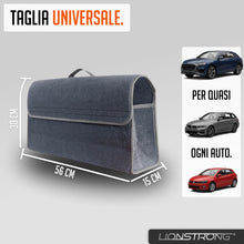 Carica l'immagine nel visualizzatore di Gallery, LIONSTRONG® Bagagliaio Auto [FELTRO DI ALTA QUALITÀ] - grigio, grande