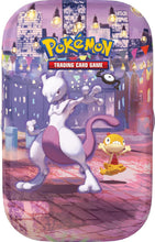 Carica l'immagine nel visualizzatore di Gallery, Pokémon: miniscatola da collezione Mewtwo dell’espansione 30° Anniversario del GCC Pokémon (1 foglio di adesivi, 1 carta con l’illustrazione della miniscatola e 2 buste di espansione), Ed. Italiano