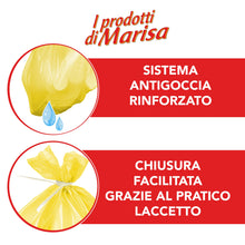 Carica l'immagine nel visualizzatore di Gallery, CSC - Sacchetti Spazzatura 110L con Laccetti, 60 Pz, Sacchi Spazzatura Grandi per Raccolta Differenziata Esterno e Inter