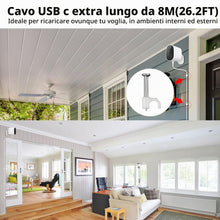 Carica l'immagine nel visualizzatore di Gallery, ACAGET 8M Cavo USB Type-C Extra Lungo per Mi Camera 2K Magnetic Mount