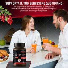 Carica l'immagine nel visualizzatore di Gallery, Bluma Berberina 1000 mg per Dose – 240 Capsule – Berberis Aristata 98%