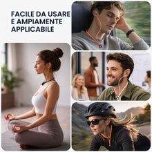 Carica l'immagine nel visualizzatore di Gallery, kwmobile Laccetto da Collo in Silicone per Apple Airpods 3 4 5 / Pro 1/Pro 2 / Airpods Pro 3 Supporto per Jogging - Fasc