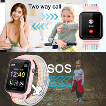 Carica l'immagine nel visualizzatore di Gallery, PTHTECHUS Smartwatch per Bambini, Telefono Smartwatch con Lettore Musicale per Ragazzi e Ragazze Giochi SOS Contapassi T