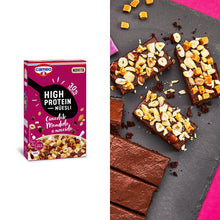 Carica l'immagine nel visualizzatore di Gallery, Cameo High Protein Muesli, Cereali Proteici Con Cioccolato Fondente, Croccanti Mandorle E Nocciole Tostate, Muesli Prote