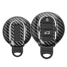 Carica l'immagine nel visualizzatore di Gallery, kwmobile Cover copri-chiave compatibile con Mini con 3 tasti Smart Key - Guscio protettivo chiavi auto - copertina in pl