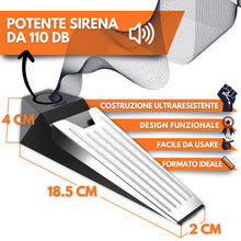 Carica l'immagine nel visualizzatore di Gallery, tiiwee Fermaporta Antifurto con Sirena d'Allarme