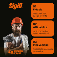 Carica l'immagine nel visualizzatore di Gallery, SIGILL, Fuoco 1500, Stucco Refattario, Composto di Fibre Ceramiche e Cemento Refrattario, Ideale per Applicazioni ad Alt