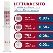Carica l'immagine nel visualizzatore di Gallery, 10x Alcol Test USA e Getta Certificato Portatile e Affidabile