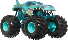 Carica l'immagine nel visualizzatore di Gallery, Hot Wheels Monster Trucks Oversized Mega-Wrex veicolo in scala 1:24
