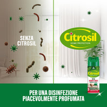 Carica l'immagine nel visualizzatore di Gallery, Citrosil Disinfettante Spray Superfici e Tessuti, essenze di menta, 300 ml