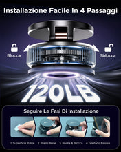 Carica l'immagine nel visualizzatore di Gallery, MSXTTLY Supporto Telefono Auto, Vmag-S2 2026 Supporto Magnetico a Vuoto, Forte Aspirazione, Rotazione 360°, Compatibile 