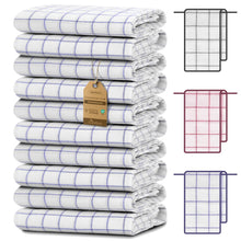 Carica l'immagine nel visualizzatore di Gallery, NatureMark Set da 10 strofinacci da cucina 50x70 cm – 100% cotone, assorbenti e resistenti – Strofinacci da cucina per u