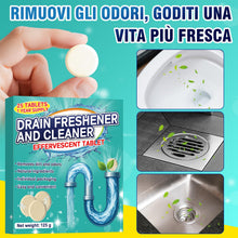 Carica l'immagine nel visualizzatore di Gallery, Pastiglie Deodoranti per Scarichi 25 Pezzi – Elimina Odori Lavandino