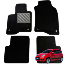 Carica l'immagine nel visualizzatore di Gallery, Tappetini Fiat Panda III e Panda Cross dal 2012, Su Misura, Set 4 Pezzi