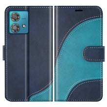 Carica l'immagine nel visualizzatore di Gallery, Cover per Motorola Edge 40 Neo, Custodia in PU Pelle Portafoglio, Magnetica Cover a Libro con Slot per Schede per Motoro