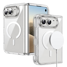 Carica l'immagine nel visualizzatore di Gallery, Lemxiee Magnetica Cover per iPhone Duo Case Trasparente