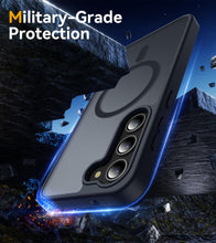Carica l'immagine nel visualizzatore di Gallery, ivencase Magnetica Cover per Samsung Galaxy S23 5G, Nero