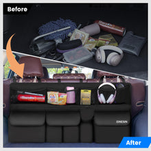 Carica l'immagine nel visualizzatore di Gallery, EINESIN Organizer per bagagliaio auto, con 9 tasche，105X52CM