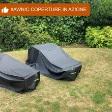 Carica l'immagine nel visualizzatore di Gallery, AWNIC Copri Sdraio da Giardino con Prese D'aria Resistente allo Strappo, Copertura Sdraio da Esternoo, Copri Lettino da 