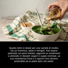 Carica l'immagine nel visualizzatore di Gallery, Sunita Tahina Crema di Sesamo - Salsa Tahini Ricca e Cremosa per Hummus e Salse -Crema di Semi di Sesamo Biologica - 340