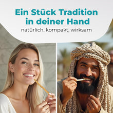 Carica l'immagine nel visualizzatore di Gallery, Spazzolino da Miswak da blissany- spazzolino da denti tradizionale arabo, spazzolino da denti di legno, per denti bianch