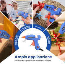 Carica l'immagine nel visualizzatore di Gallery, Pistola Colla a Caldo Colla a Caldo - 20W Mini Pistola a Caldo
