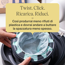 Carica l'immagine nel visualizzatore di Gallery, Tommee Tippee Sacchetti per mangiapannolini Twist &amp; Click