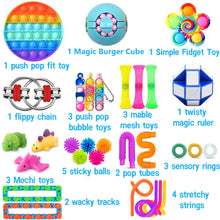 Carica l'immagine nel visualizzatore di Gallery, Chennyfun Fidget Toy Set, 30 Pezzi Fidget Toys Pack