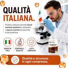 Carica l'immagine nel visualizzatore di Gallery, NutrexLab Vitamina B12 1000 mcg – Metilcobalamina – 450 Microcompresse – Alto Dosaggio – 15 Mesi di Scorta – Integratore