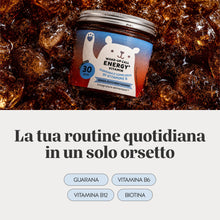 Carica l'immagine nel visualizzatore di Gallery, Bears with Benefits - Gommose Guaranà Caffeina - Energia - 30 pezzi