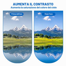 Carica l'immagine nel visualizzatore di Gallery, Filtro polarizzatore CPL, 67mm Clip-on Filtro Polarizzatore Circolare, Filtro CPL Universale, Obiettivo per Telefono Cel