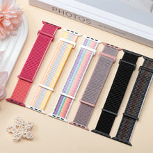 Carica l'immagine nel visualizzatore di Gallery, Cinturino Nylon Compatibile con Cinturino Apple Watch 40mm 41mm 42mm 38mm