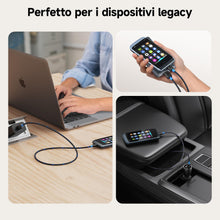 Carica l'immagine nel visualizzatore di Gallery, Cable Matters USB-C a Micro USB con investimento intrecciato, 1 m, Nero