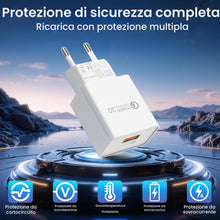 Carica l'immagine nel visualizzatore di Gallery, Xiaomi Caricabatterie, Alimentatore da Muro Turbo Charge con Porta USB-A USB-C, Ricarica Rapida per Xiaomi 13/12/11, Red
