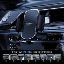 Carica l'immagine nel visualizzatore di Gallery, Supporto per telefono da auto, supporto universale per smartphone con morsetto per slot CD per iPhone, Samsung e smartph