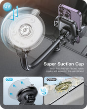 Carica l'immagine nel visualizzatore di Gallery, APPS2Car Supporto Cellulare auto Ventosa, Universale Porta Cellulare Auto 360° di Rotazione per Parabrezza Cruscotto boc