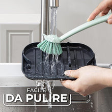 Carica l'immagine nel visualizzatore di Gallery, Vileda Organizer per Lavello in Acciaio Inox con Portaspugne - Pratico Supporto per Spugne, Spazzole e Dispenser di Sapone - Organizer per Lavello da Cucina - Portaspugna per Lavello della Cucina