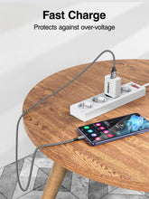 Carica l'immagine nel visualizzatore di Gallery, Cavo USB C [2metri 2Pezzi] 3.1A Cavo ricarica rapida type c per iphone