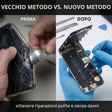 Carica l'immagine nel visualizzatore di Gallery, 7 Pezzi strumenti per l'apertura e lo smontaggio in metallo, strumento di leva in metallo per aprire lo schermo del tabl