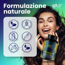 Carica l'immagine nel visualizzatore di Gallery, Parafarmacia OVF, Vitamina K2 mk7 200 mcg All Trans, 300 capsule (10 mesi di fornitura), Vitamina K2 pura, Ottima per os