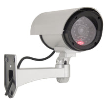 Carica l'immagine nel visualizzatore di Gallery, tempo di saldi Telecamera Finta da Esterno con Led Lampeggiante, Videocamera di Sorveglianza Dummy Realistica per Casa e