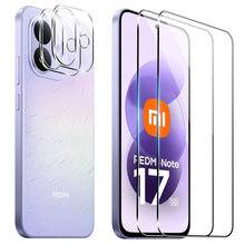 Carica l'immagine nel visualizzatore di Gallery, FDHYFGDY Vetro Temperato per Xiaomi Redmi Note 17 4G/5G Pellicola 2+2