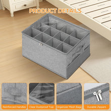 Carica l'immagine nel visualizzatore di Gallery, Romon Scatole Per Scarpe, Organizer Per Scarpe Adatto per 12-16 Paia, Contenitori Scarpiera Impilabile Grandi Organizzatore di Porta Scarpe Salvaspazio per Guardaroba Magazzino per Stivali Tacchi
