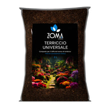 Carica l'immagine nel visualizzatore di Gallery, Zoma Terriccio Universale di Qualità Superiore, Terra Per Piante Con il 30% Di Humus Di Lombrico Senza Compostati, Riser