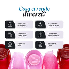 Carica l'immagine nel visualizzatore di Gallery, Creatina Gommose 5000 mg | Testata in Laboratorio | 90 Gommose | Novomins
